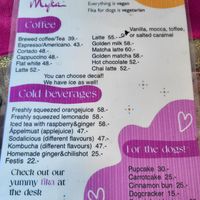 Menu 2 at Café Myka in Malmo