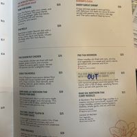 Menu 3/4  at Dear Mom Cafe in Bend