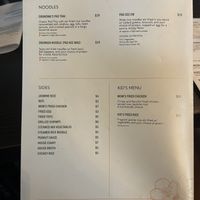 Menu 4/4  at Dear Mom Cafe in Bend