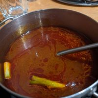 Tom yum at Mumu Hot Pot in Foster City