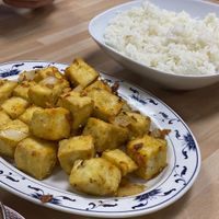 Salt n pepper tofu   at Wing Kee in Newcastle Upon Tyne