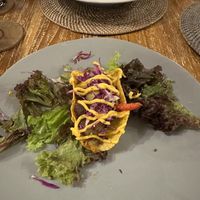 Taco’s (there were 3, I forgot to take a photo before eating the first 2!)  at Muzz Kitchen in Pecatu