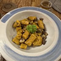 Pumpkin gnocchi  at Muzz Kitchen in Pecatu