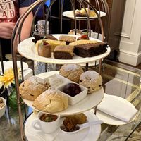 Vegan afternoon tea   at Bedford Swan Hotel in Bedford