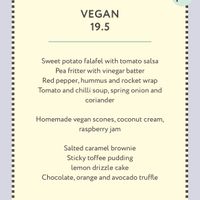 Vegan afternoon tea   at Bedford Swan Hotel in Bedford