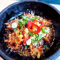 Spicy sichuan tofu at Bowls Asian Cuisine (Bowls Kortrijk) in Kortrijk