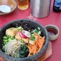 Vegan tofu bibimbap at Bowls Asian Cuisine (Bowls Kortrijk) in Kortrijk