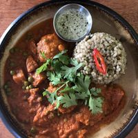 Curry at Meshek Barzilay in Tel Aviv