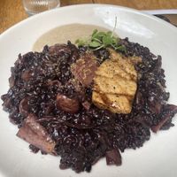 Risotto   at Meshek Barzilay in Tel Aviv