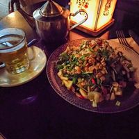 Sprouted Salad at Meshek Barzilay at Meshek Barzilay in Tel Aviv