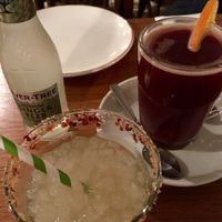 cocktails  at Meshek Barzilay in Tel Aviv