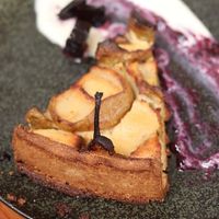 vegan desserts at Meshek Barzilay in Tel Aviv