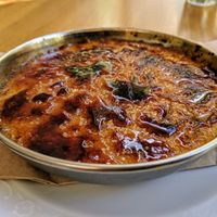 Crème brûlée at Meshek Barzilay in Tel Aviv