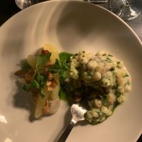 Beetroot dish  at Det Glade Vanvid  in Copenhagen