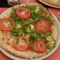 Vegan pizza.

Photo by: Irena Č. on Facebook at Pizzeria Foculus in Ljubljana