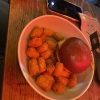 Smash burger and tots   at Neat Burger - Wembley in North West London
