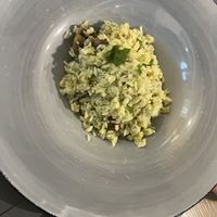 mushroom risotto   at Kantina65 in Herceg Novi