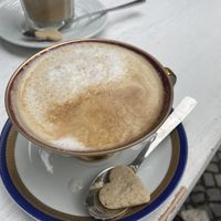 capuccino  at Pele-Mele in Berlin