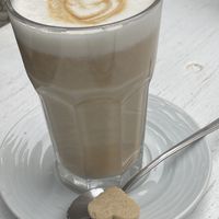 latte at Pele-Mele in Berlin