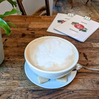 Bowl of coffee! at Pele-Mele in Berlin