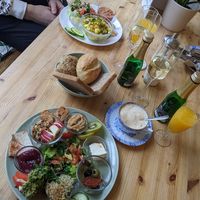 Englisches Frühstück und das Pêle-Mêle Frühstück at Pele-Mele in Berlin