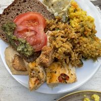 Brunch buffet  at Pele-Mele in Berlin