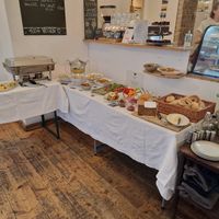 Vegan buffet at Pele-Mele in Berlin