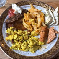 Brunch - Hot Dishes at Pele-Mele in Berlin