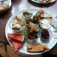 Pele mele breakfast at Pele-Mele in Berlin