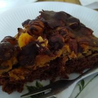 Schoko-Haselnuss-Kuchen at Pele-Mele in Berlin