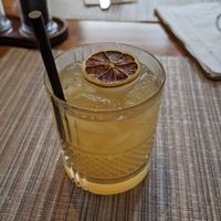 Amaretto sour at Rex Cross Cocktail Bar & Restaurant in North London