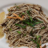 #122. Boiled needle mushrooms (S) at Surn Yi Vegetarian Restaurant in Phnom Penh