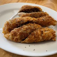 Fried veggie drumsticks, $2.50  at Surn Yi Vegetarian Restaurant in Phnom Penh