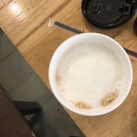 coconut cappuccino  at Surn Yi Vegetarian Restaurant in Phnom Penh