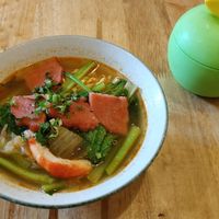 Yam Tum soup at Surn Yi Vegetarian Restaurant in Phnom Penh
