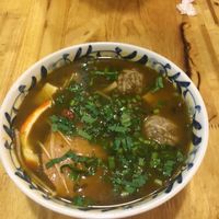 Chinese nutrition soup at Surn Yi Vegetarian Restaurant in Phnom Penh