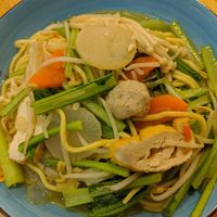 Fried Hokkien Noodles at Surn Yi Vegetarian Restaurant in Phnom Penh