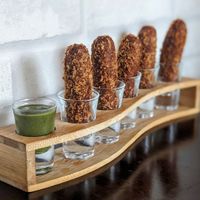 Vegan Baby Corn Cigars at We Desi - Indian Bistro in Central Singapore