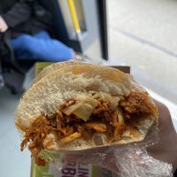 Terry’s Terra Vegane Carolina BBQ sandwich  at Veganz in Berlin