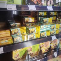 Egg alternatives at Veganz in Berlin