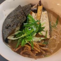Vegan shoyu ramen at Tomo no Ramen in Bristol