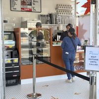 Inside   at San and Wolves in Long Beach