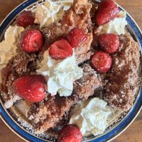 Deep fried French Toast!!!!!!!!!  at Feral in Portland