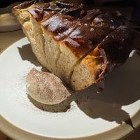Focaccia with black garlic butter #Veganuary at Feral in Portland
