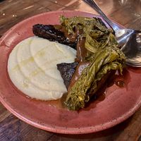 bbq tempeh — sublime!  at Feral in Portland