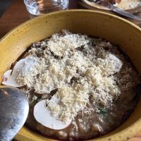 Mushroom risottoo  at Feral in Portland