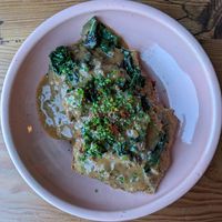 Morel Biscuits & Gravy at Feral in Portland