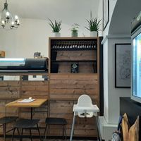 Interior at Vegashi Vegan Fusion in Ljubljana