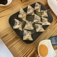 gyoza  at Vegashi Vegan Fusion in Ljubljana