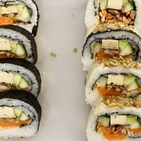   at Vegashi Vegan Fusion in Ljubljana